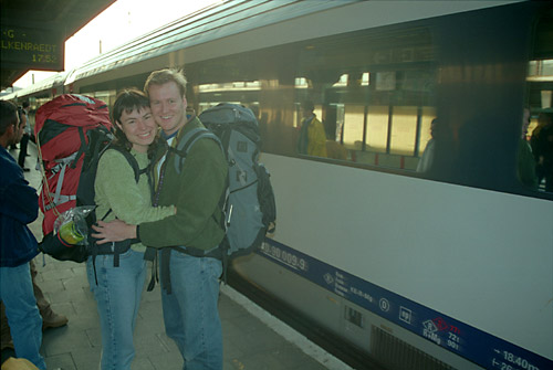 Backpackers in Belgium
